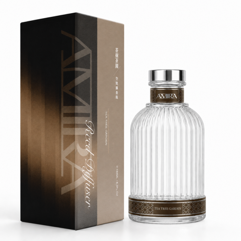 AMIRA 茶樹茶園空間擴香瓶與外盒裝 185ml
