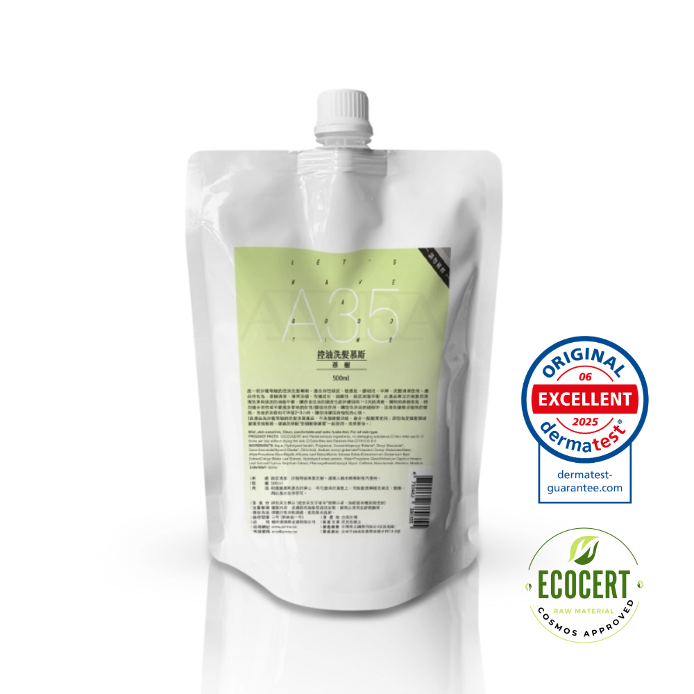洗髮慕斯 A35 茶樹洗髮-補充包500ML